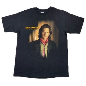 Vintage Billy Dean It's What I Do 1996 Tour T-Shirt Black Men's XL